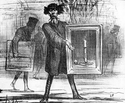 Ignoramuses... they have refused this! by Honoré Daumier